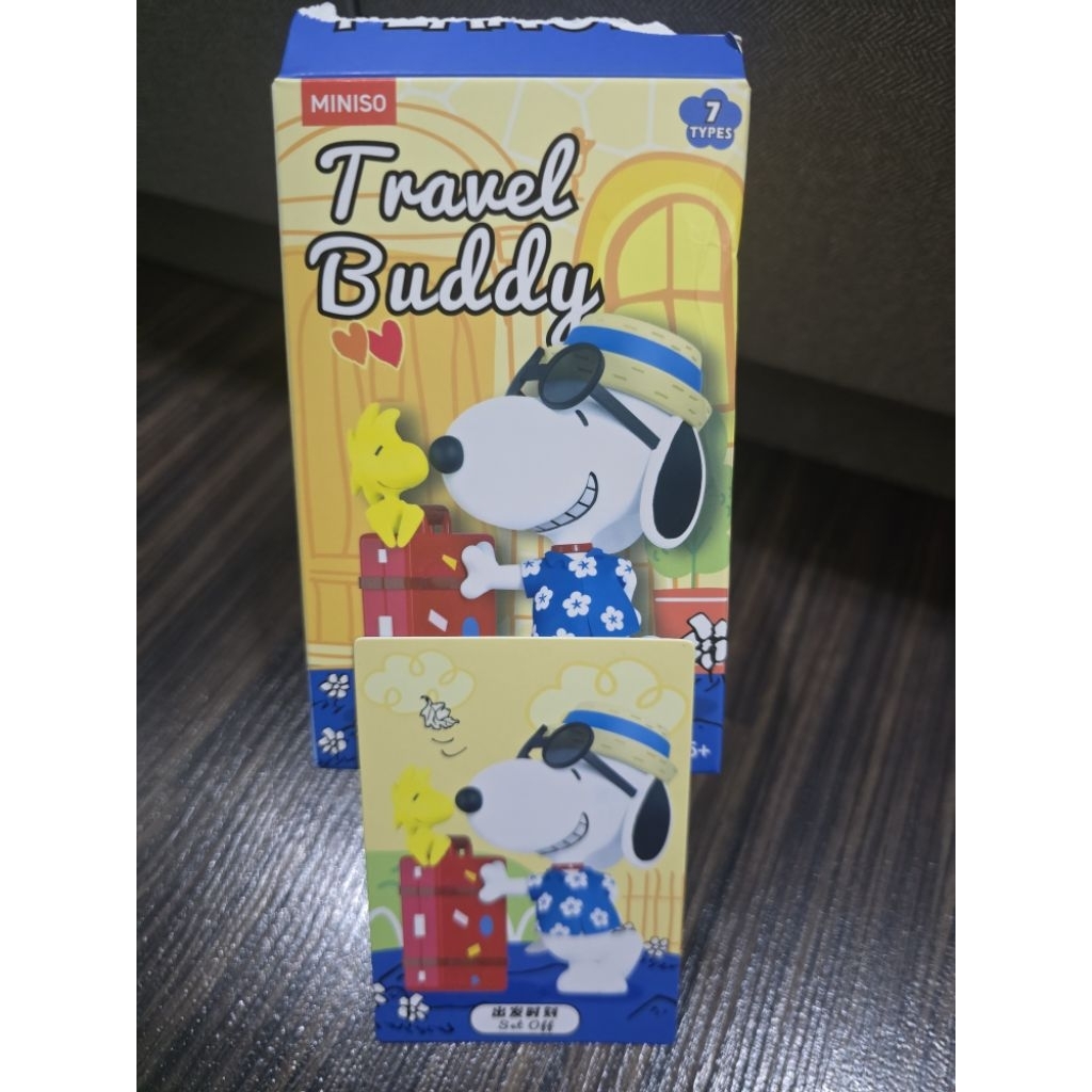 Blind Box Snoopy Travel Buddy (Miniso)