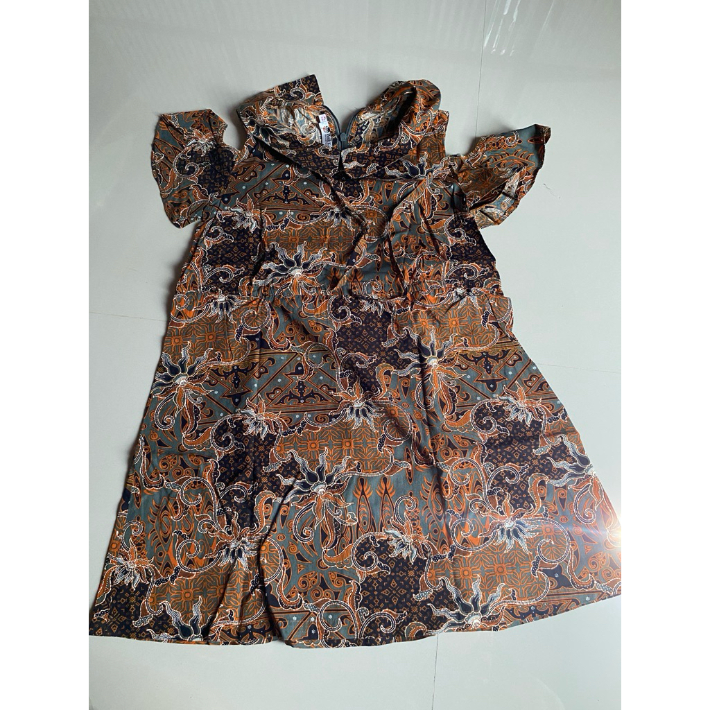 PL baju batik keris anak perempuan
