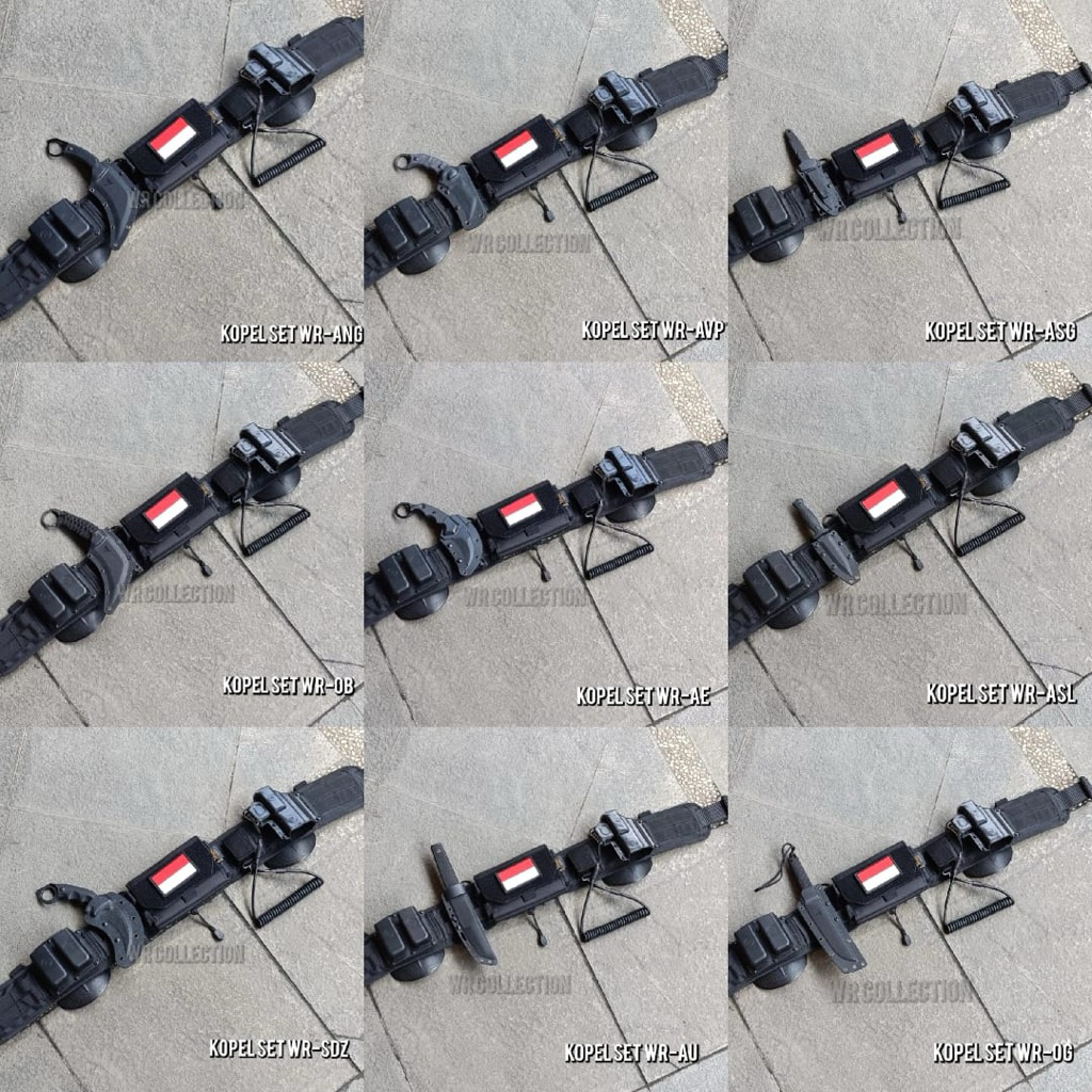 Kopel Set Tactical Lengkap