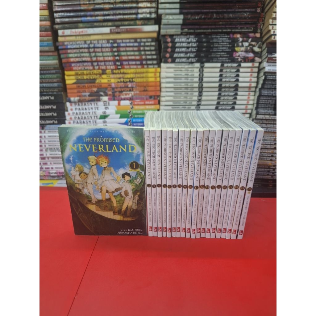 Komik The Promised Neverland Set Tamat Vol 1-20
