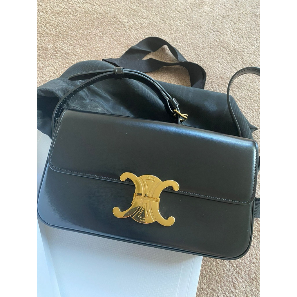 Tas Celine Paris Original Hitam Receipt Ada Pemakaian Pribadi