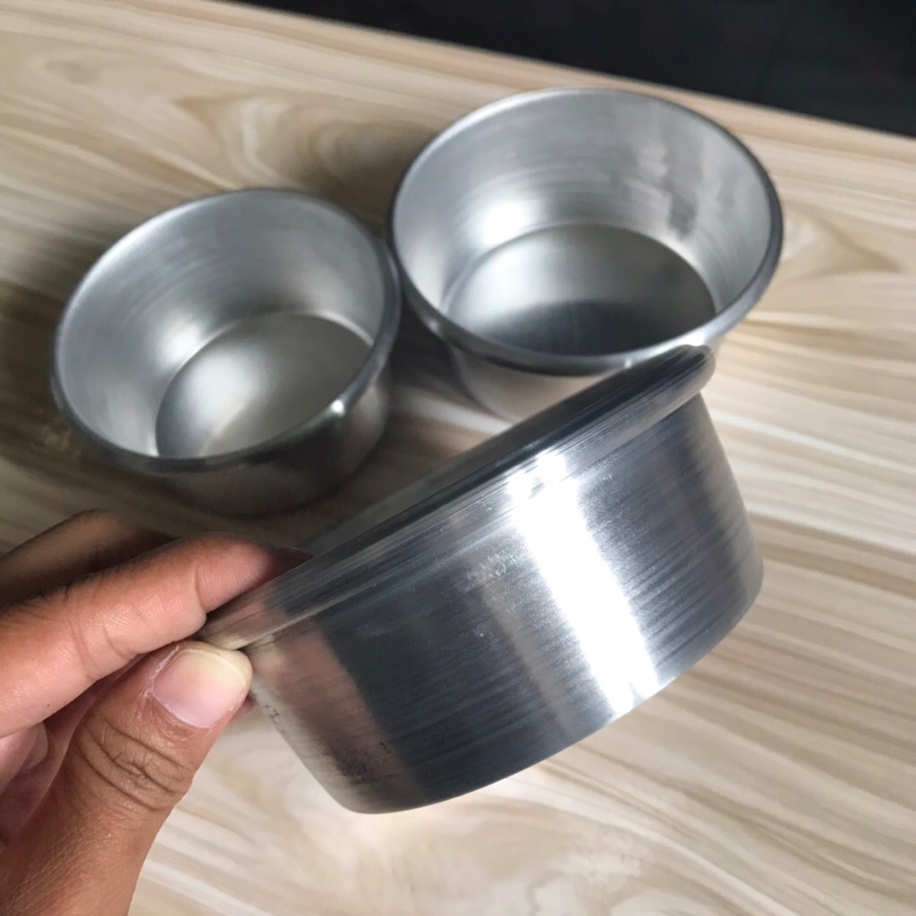 Loyang kue bulat 3in1 cetakan kue bulat kecil tinggi 4cm loyang kue cheesecake mini loyang bulat pre