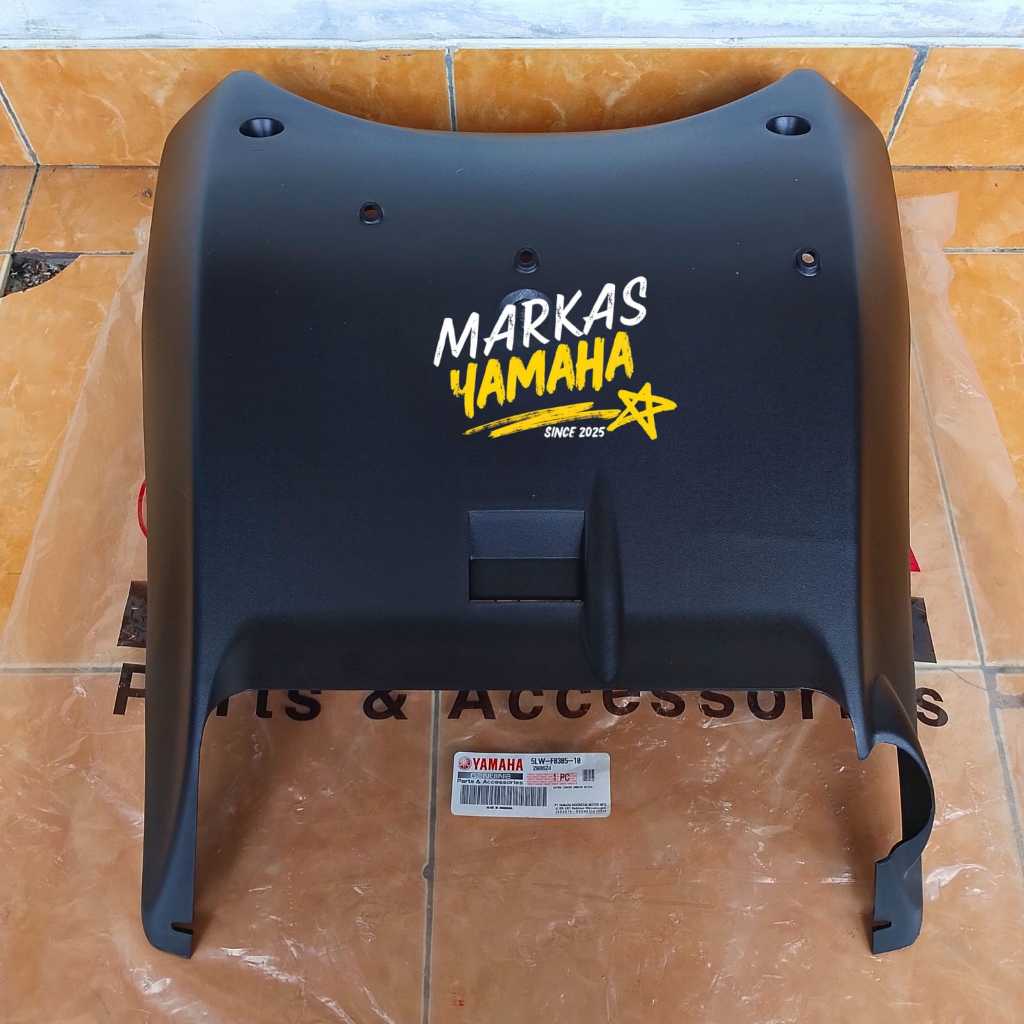Dek kolong Nouvo Lele Hitam Cover Lower Dek Bawah 5LW-F8385-10 Dek Bawah Nouvo Lele Hitam Ori Yamaha