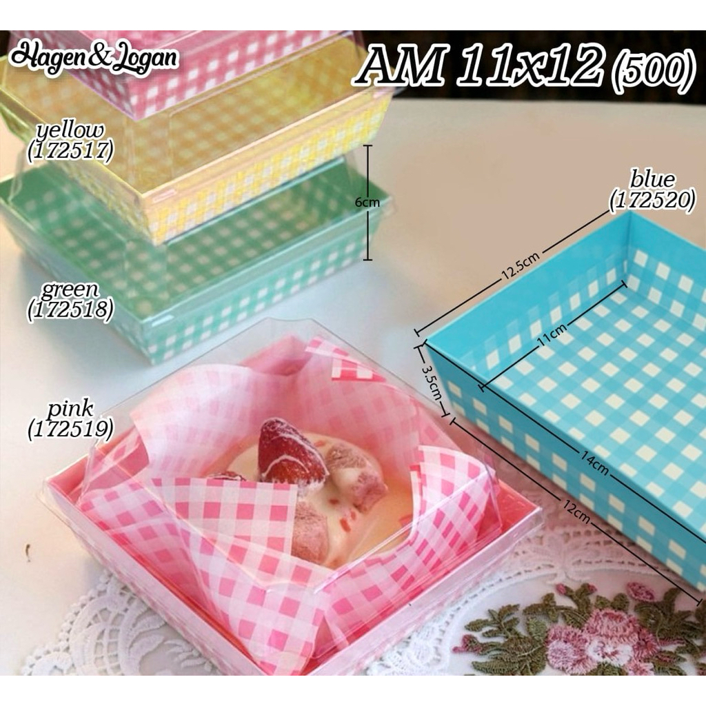 BOX DESSERT / KOTAK DESSERT / KOTAK KUE