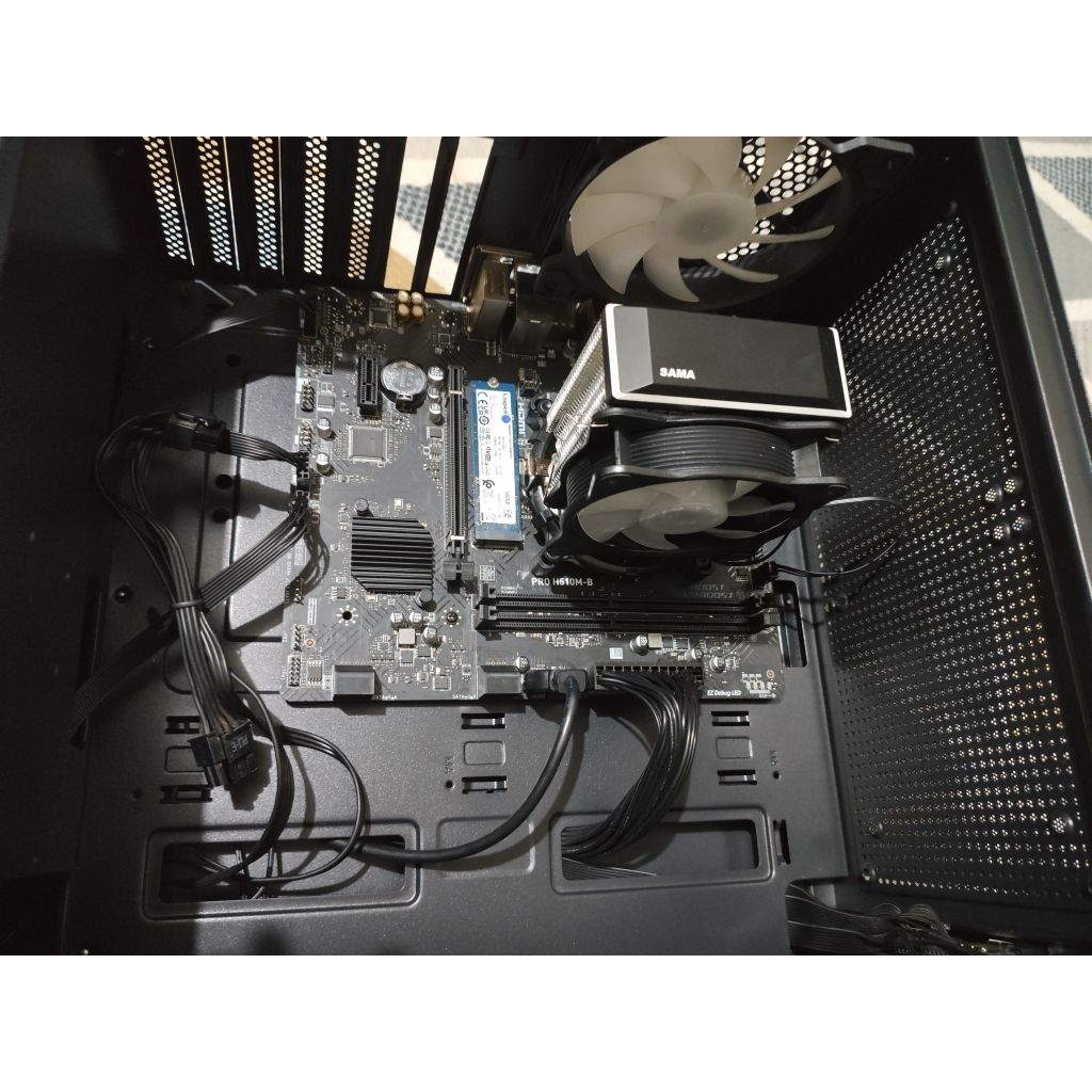 PC i5 10400f hsf + mobo + psu dan case