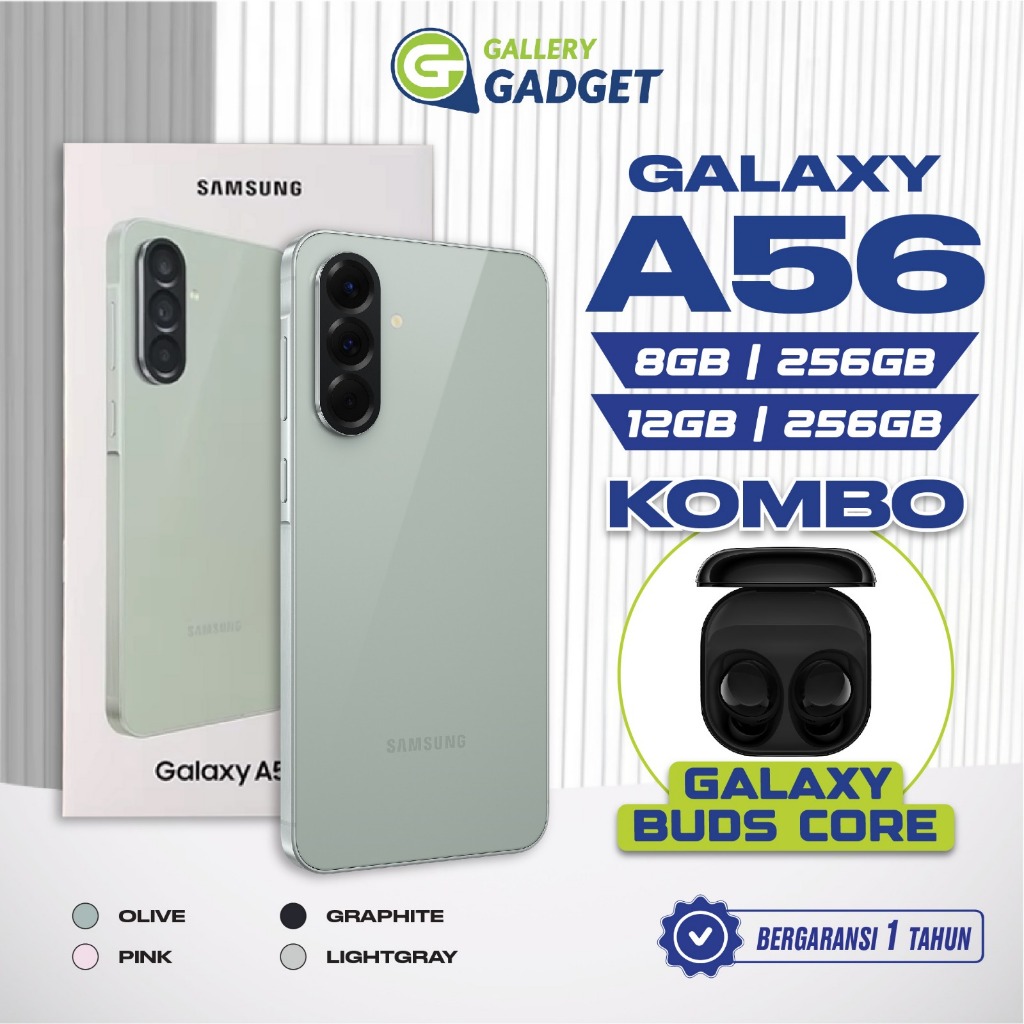 Samsung Galaxy A56 5G 8/256 12/256 GB HP Android Garansi Resmi