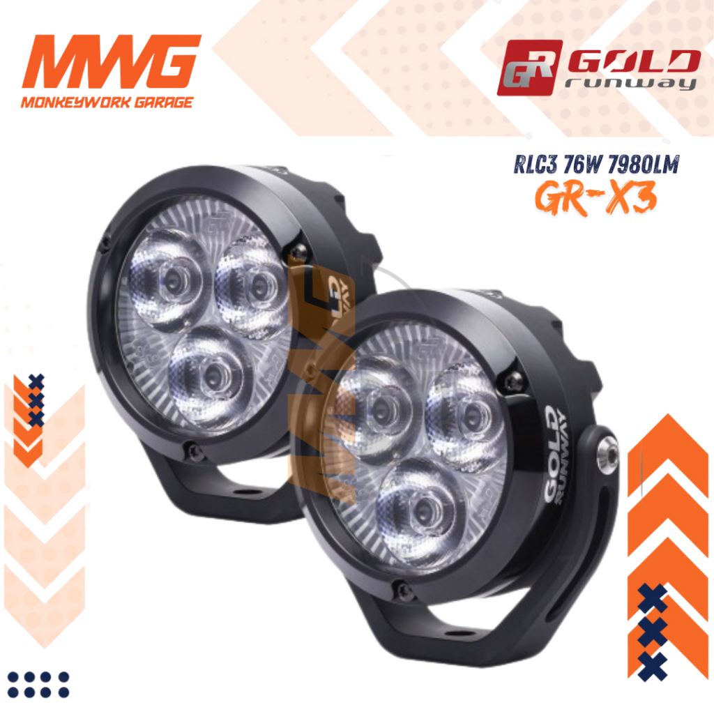 GOLD RUNWAY GR-X3 LED AUXILIARY LIGHTS