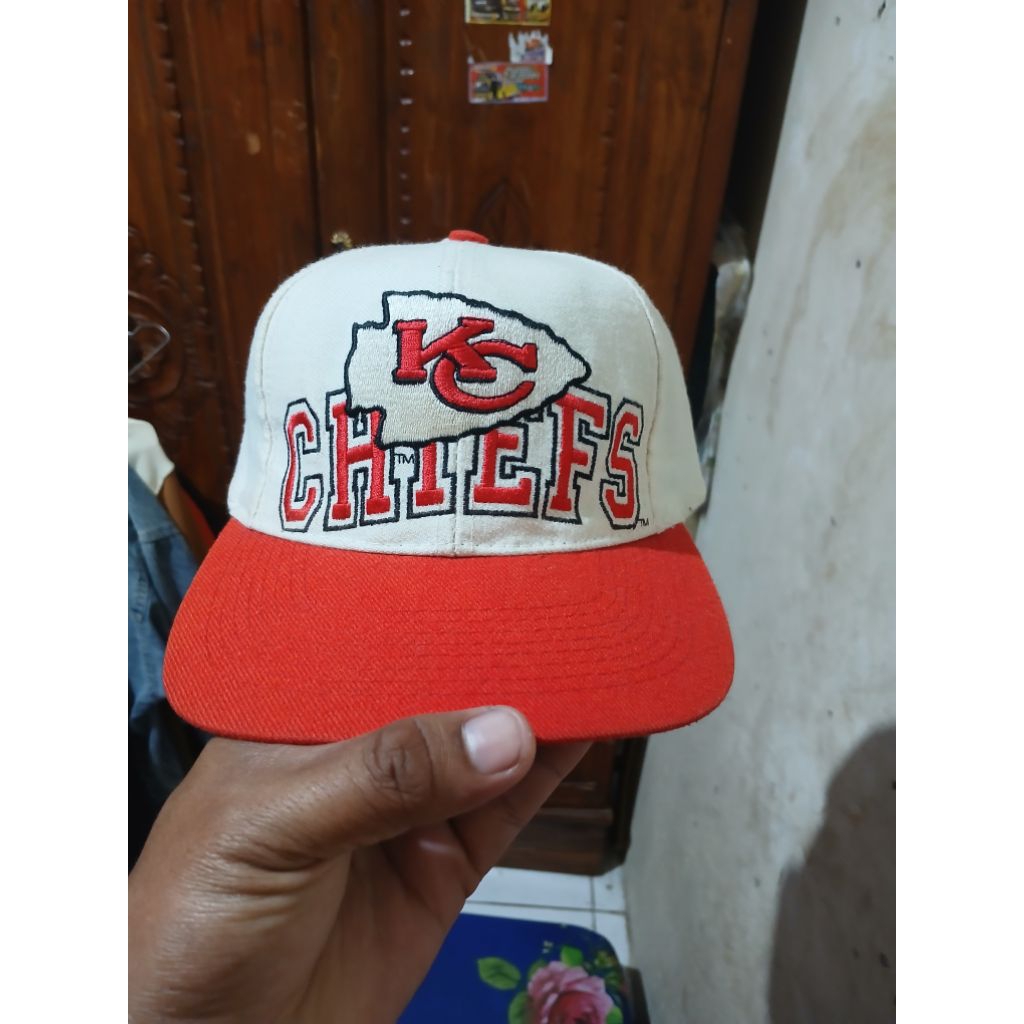 Topi vintage Nfl kansan chief