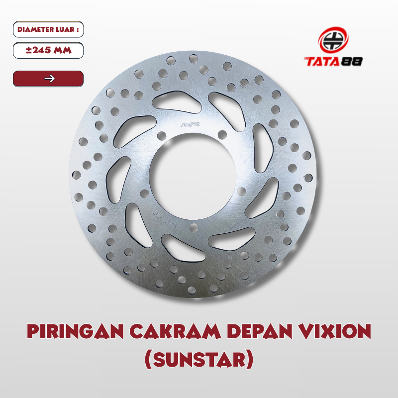 PIRINGAN CAKRAM DEPAN VIXION OLD PIRINGAN CAKRAM DEPAN VIXION NEW