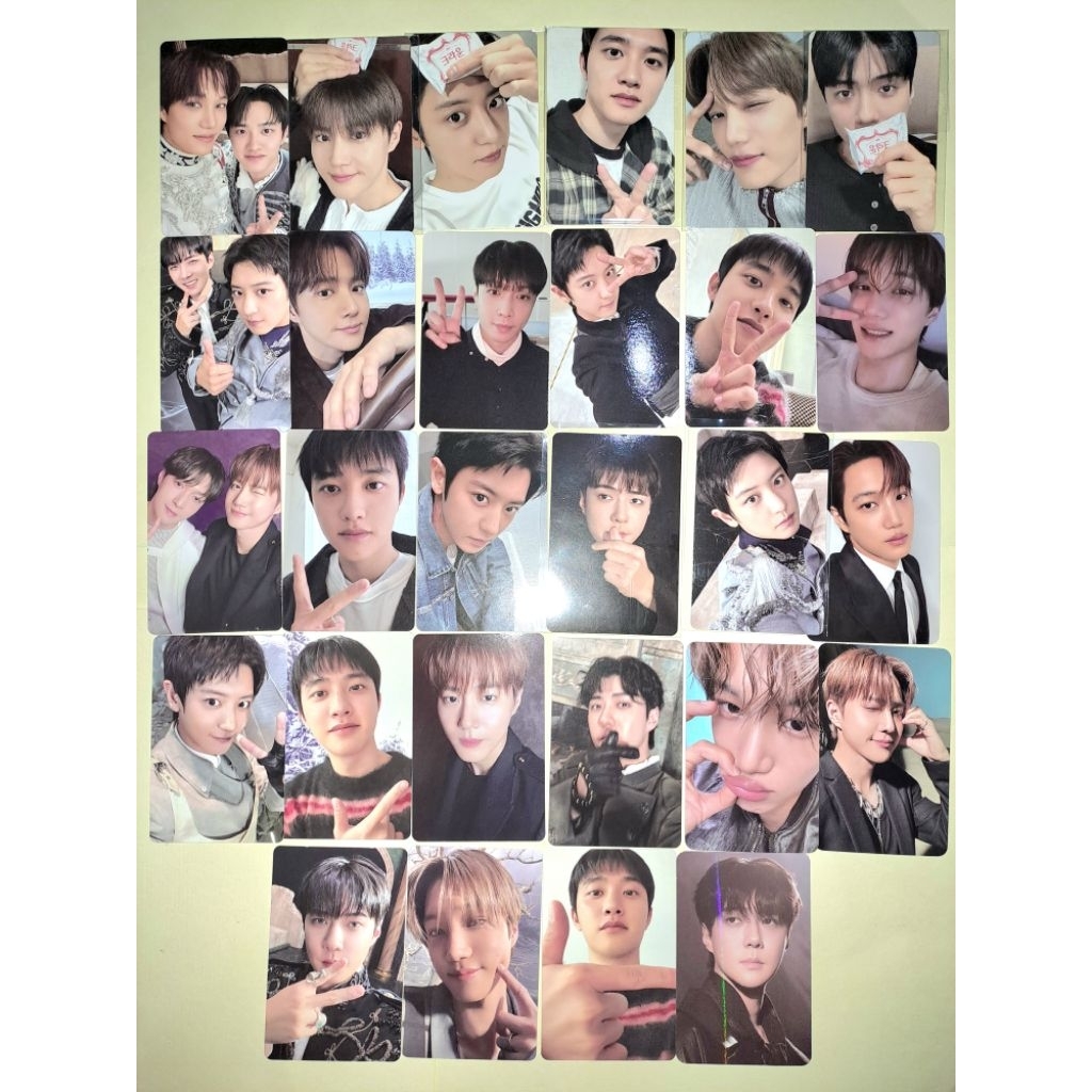 [Ready Stock] EXO REVERXE PHOTOCARD TRADING CARD ALBUM PHOTOBOOK COMPACT BERRIZ SMINI VER REVERSE CU
