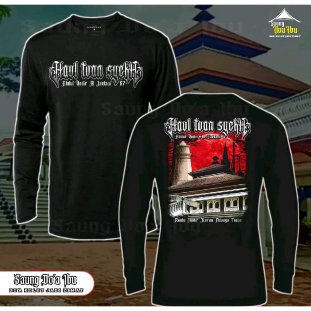 kaos panjang haul syeh abdul qodir al jaelani terbaru