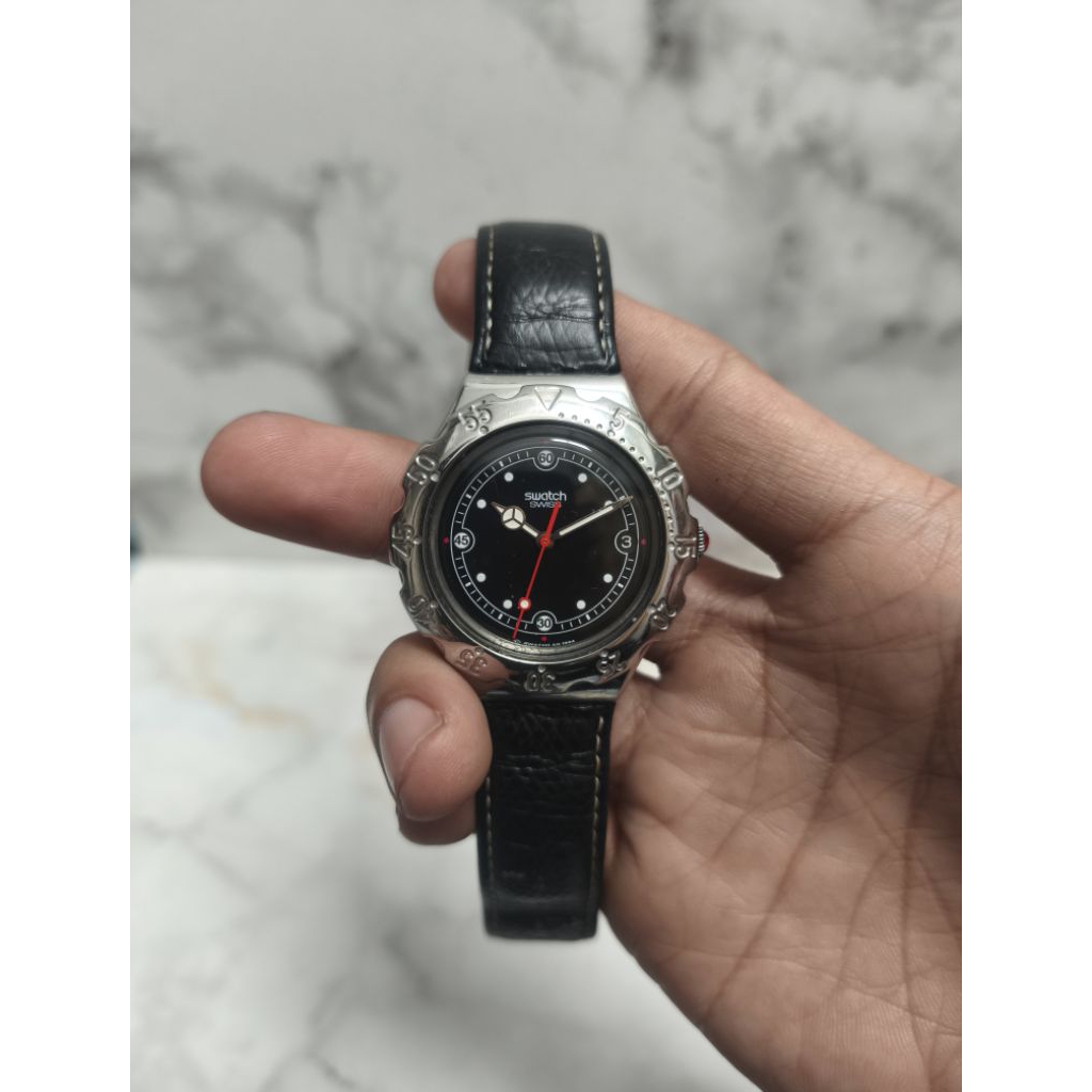 Swatch Irony Scuba Lava Rock (YDS401) AG1994