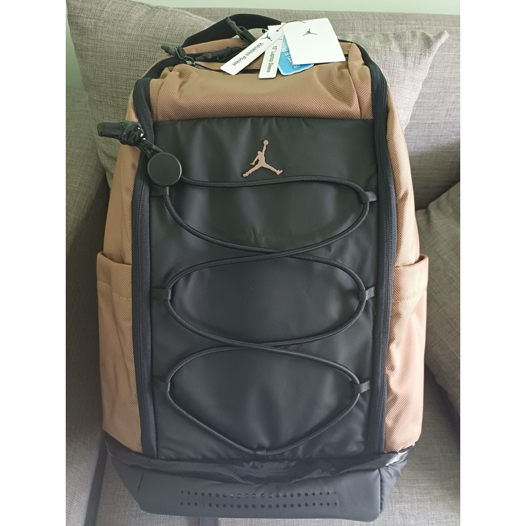 tas jordan sport backpack brwon original