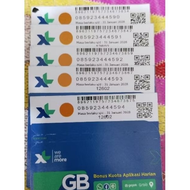 perdana XL Nomor Cantik Nomor Rapi Nomor Bagus XL