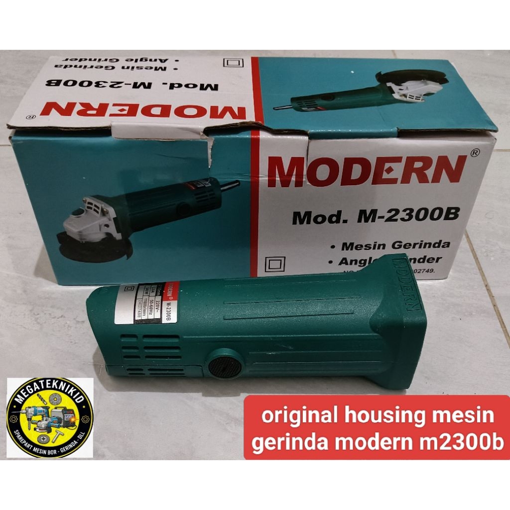 original housing mesin gerinda modern m2300b