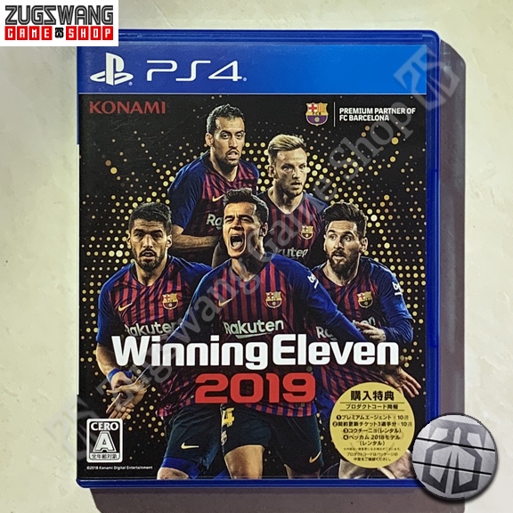 Kaset game bd ps4 playstation ps 4 pro evolution soccer pes 2019 19 2nd bekas used second preowned p