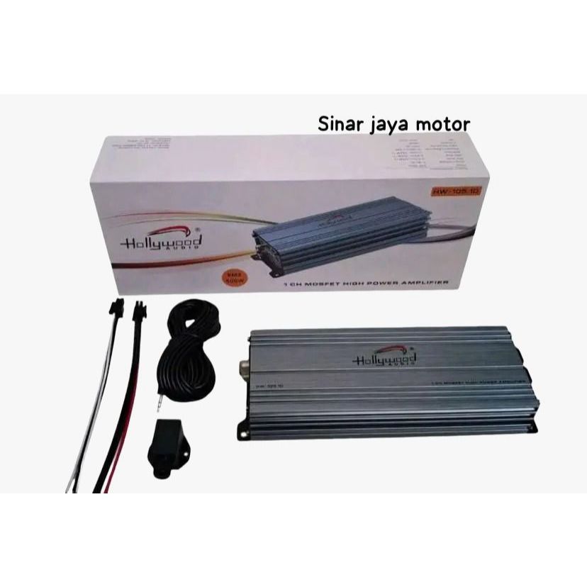 Hollywood Power Monoblok Class D HW 105.1D 500 Watt Optimal