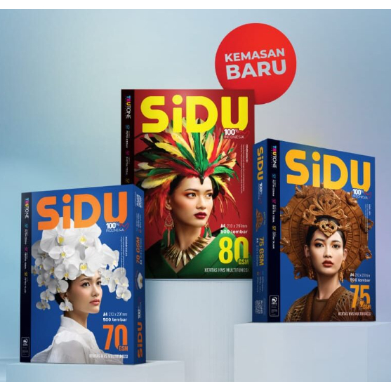 kertas HVS A4 70Gsm SIDU 1 RIM