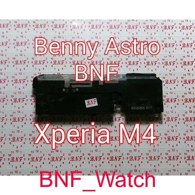 Original Speaker - Buzzer plus Frame - Sony Xperia M4 Aqua - E2303 - E2312 - E2353 - E2363 - E2333.