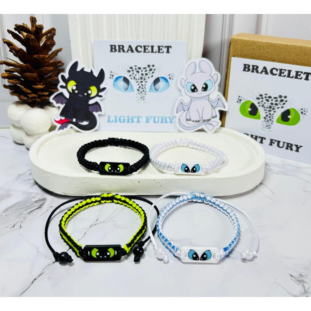 Gelang Couple Night Fury & Light Fury Premium Edition