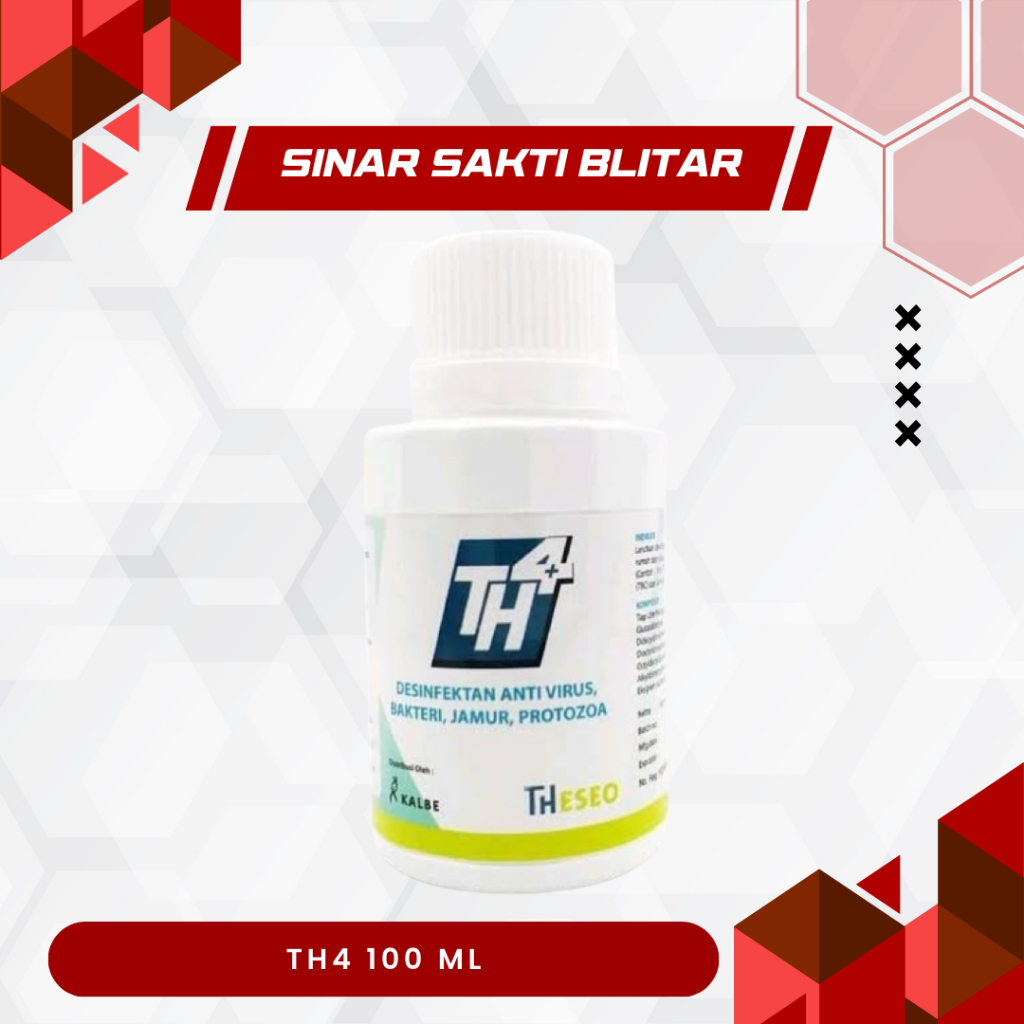 DESINFEKTAN TH4 100ML - Desinfektan dan insektisida ampuh