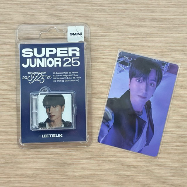 [ READY STOCK ] UNSEALED SMINI LEETEUK SUPER JUNIOR25 12th Album
