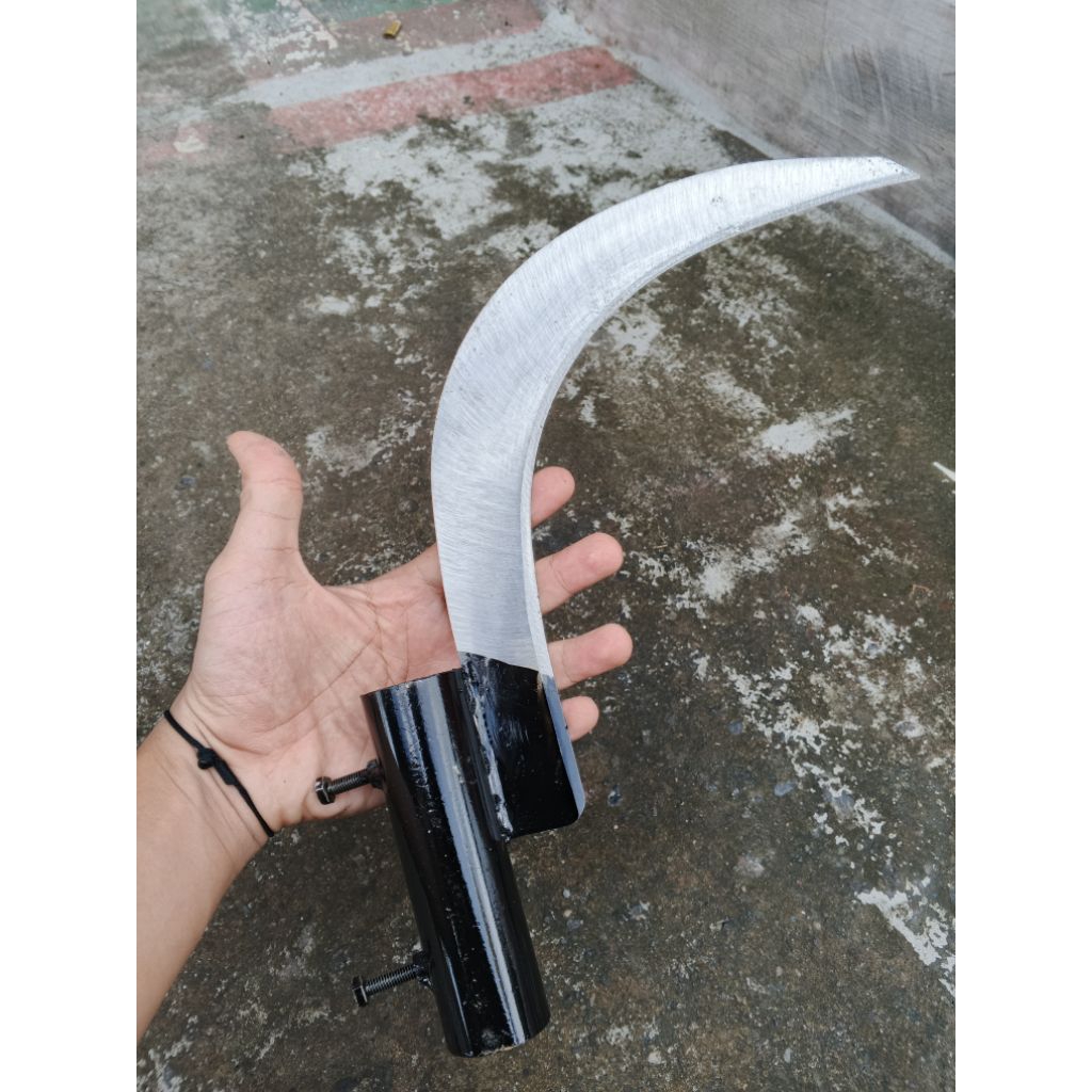 EGREK PISAU SAWIT SERBAGUNA - Egrek Pisau Multifungsi - Egrek Bahan Baja Asli Untuk Panen buah & Saw