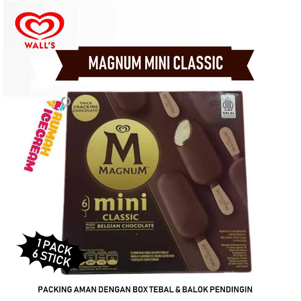 Ice Cream Magnum Mini Classic Wall's