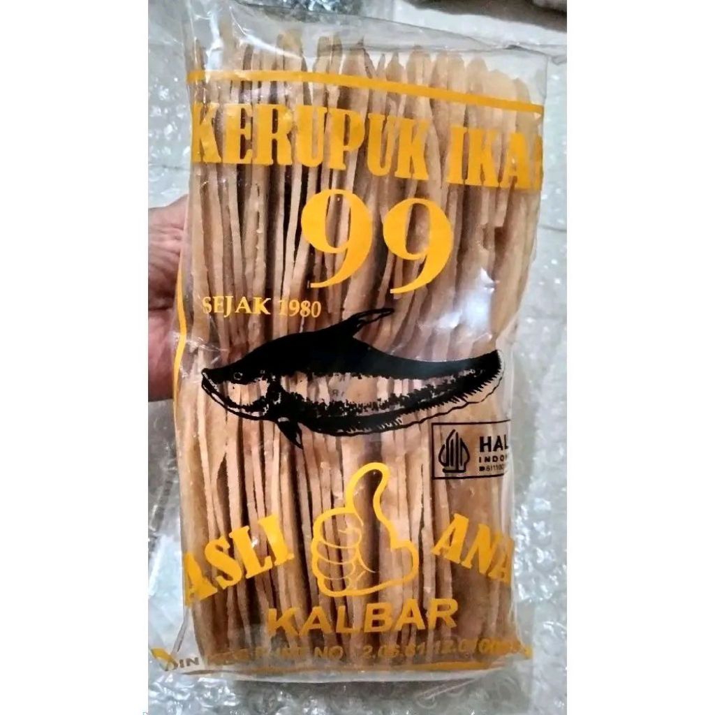 Kerupuk Ikan Belidak Pontianak / Kerupuk Ikan 99 / Kerupuk Ikan Anai / Kerupuk Ikan Belida / Krupuk 
