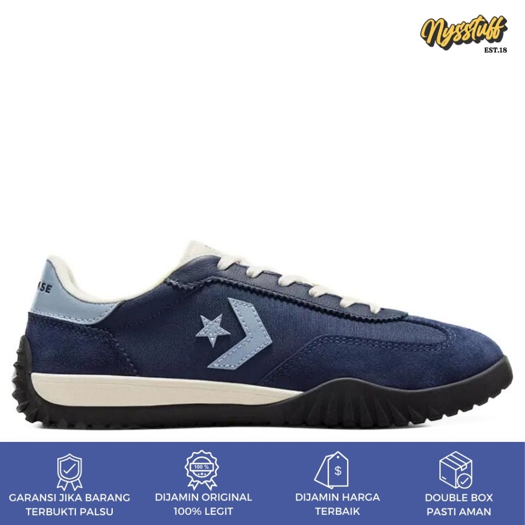 Converse Run Star Trainer Retro Obsidian Wet Stone Egret ORIGINAL