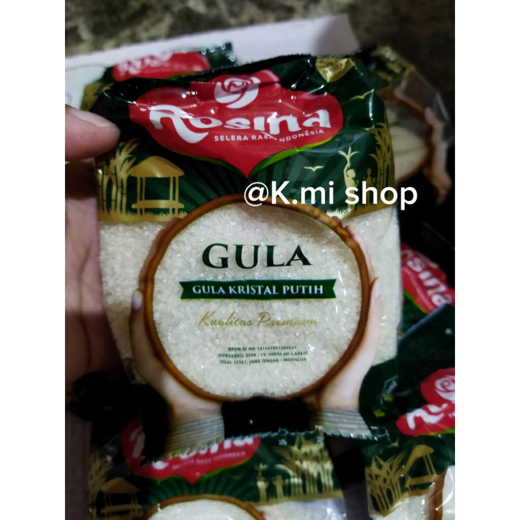 Gula Putih Merk Rosina 200gr | Gula Putih 200gr