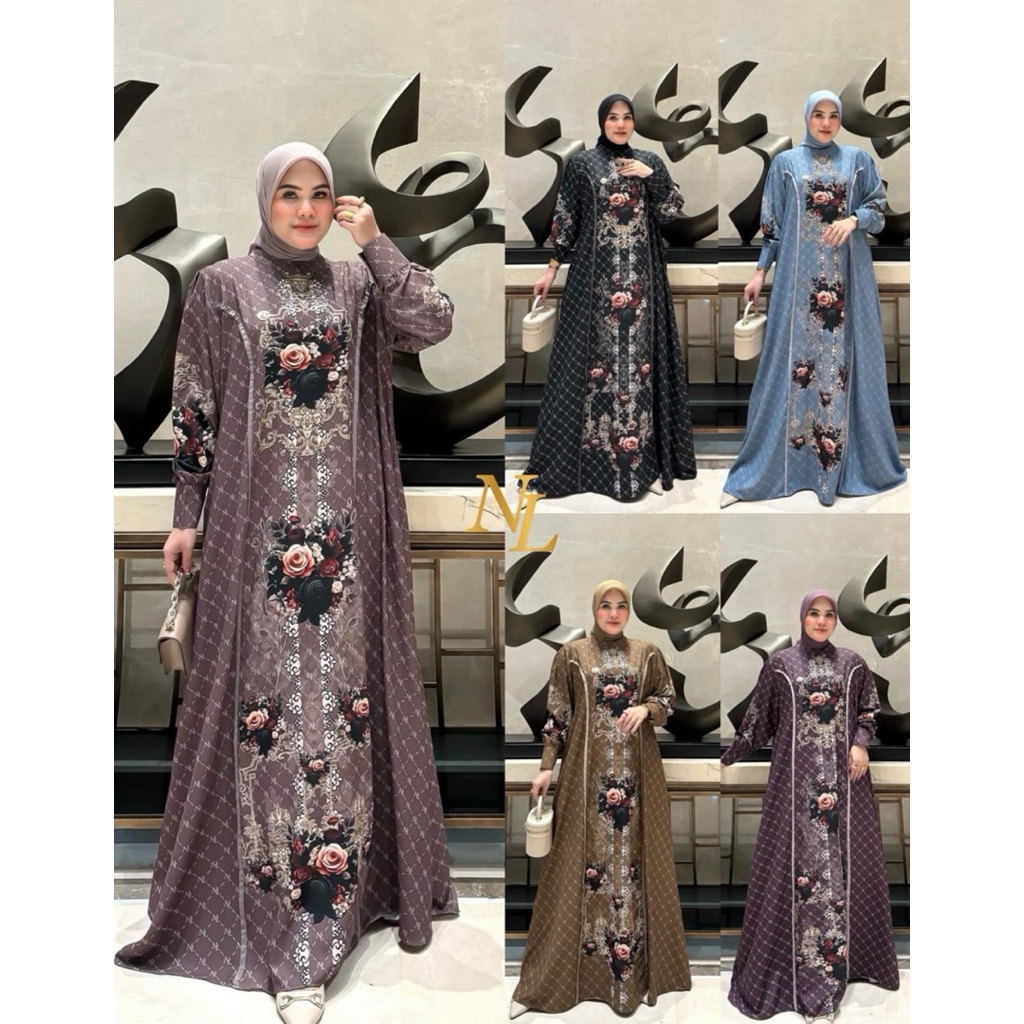 Dress | Gamis Exclusive Design Arina dress By Nunulolo