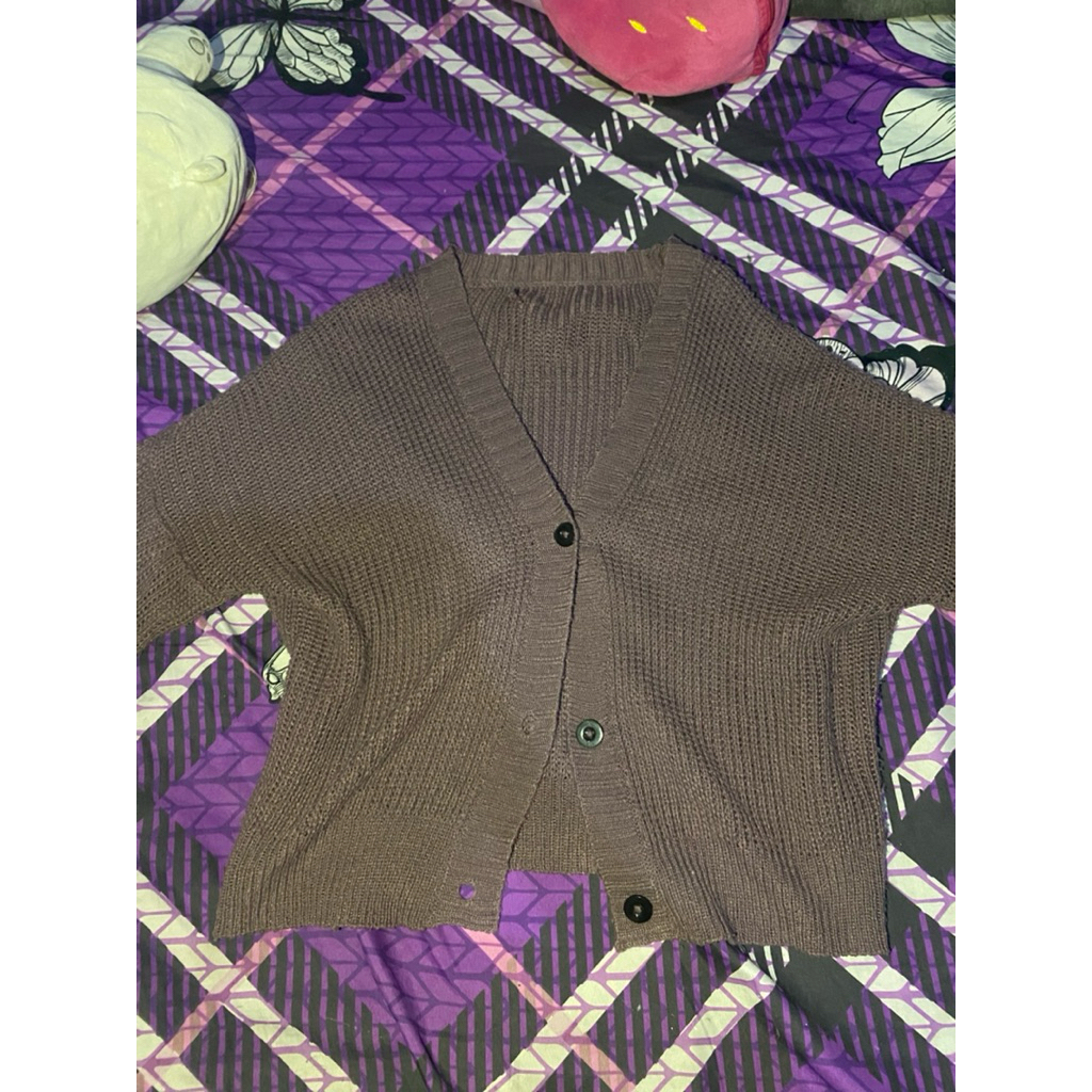 PL cardigan burgundy