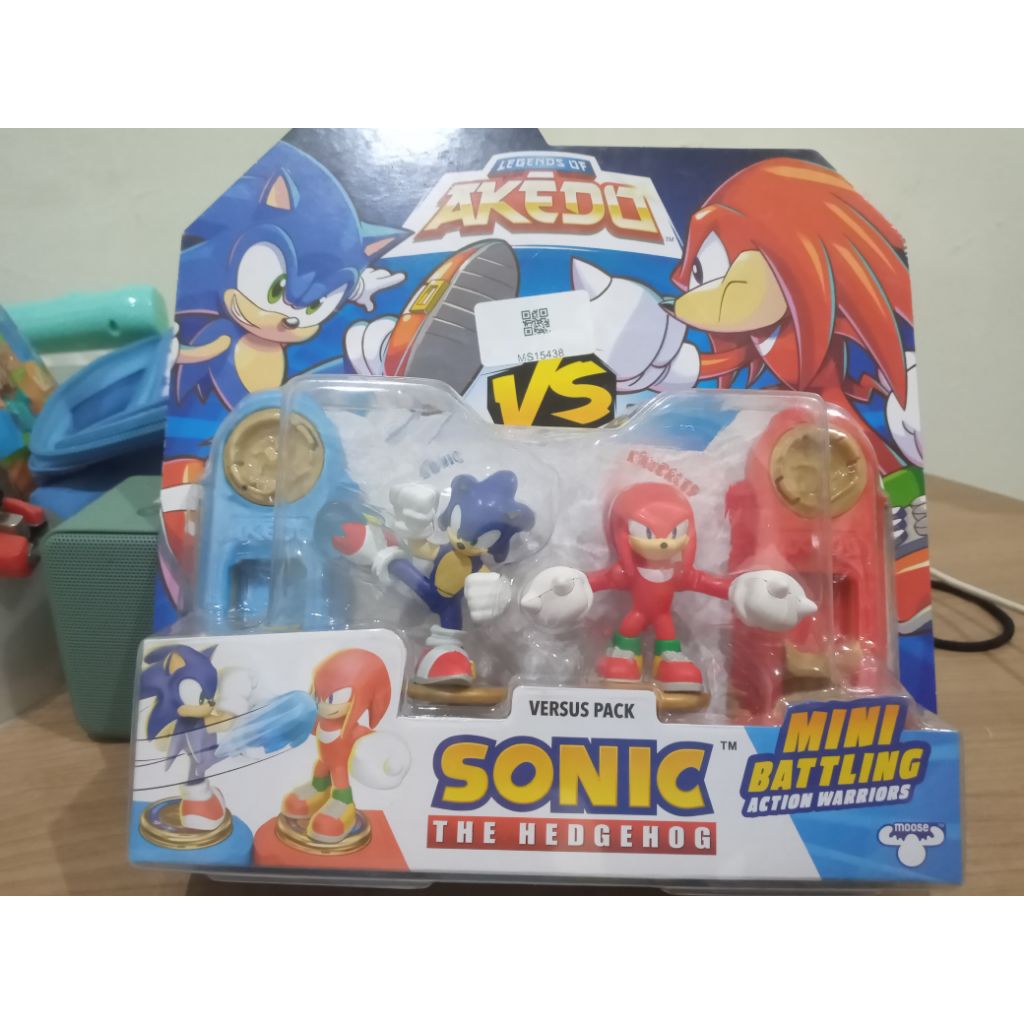 akedo sonic vs knuckles