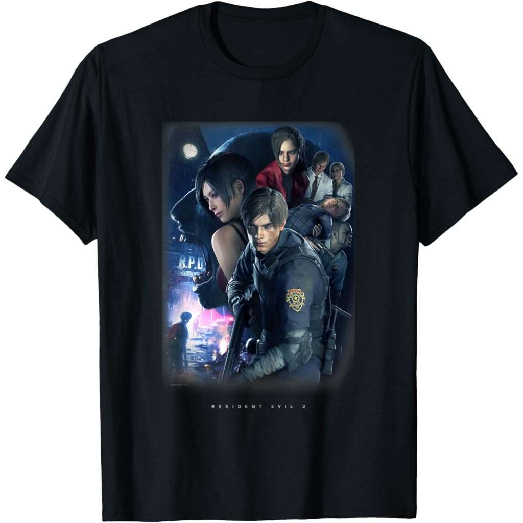 Baju kaos Resident Evil 2 T-Shirt