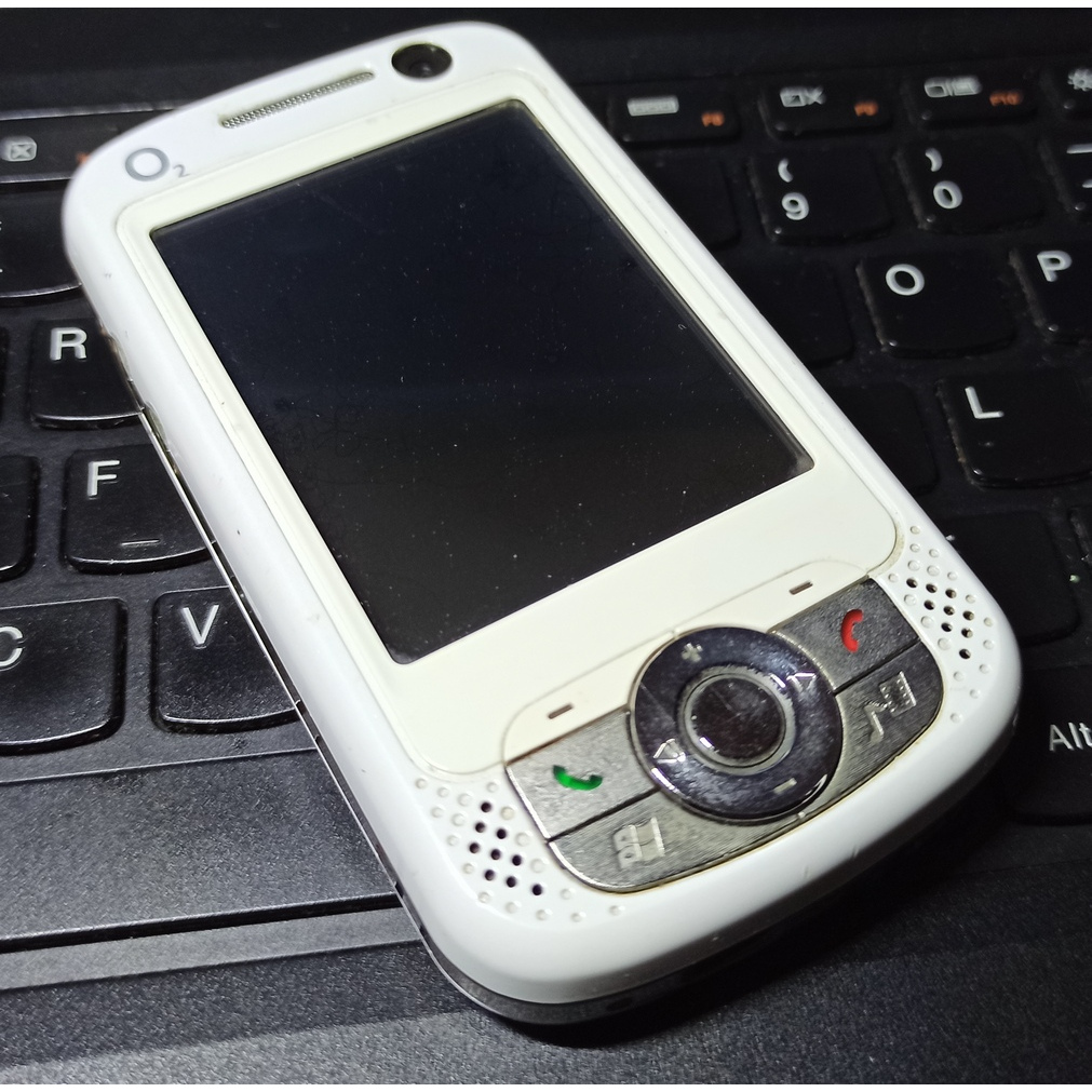 Smartphone PDA O2 Atom Life UNTEST - Tanpa Baterai - Apa Adanya