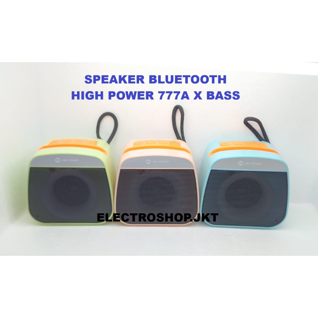 Speaker Bluetooth Mini Bass High Power 777A X Bass