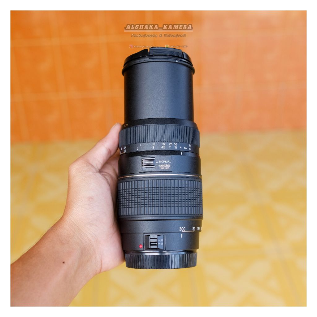 Lensa Tele Tamron 70-300mm For Canon