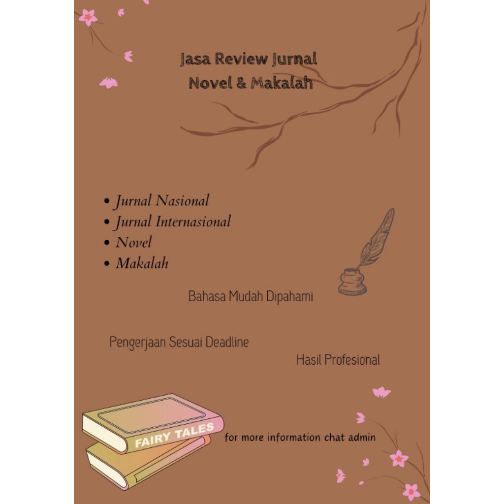 Jasa review jurnal & Makalah