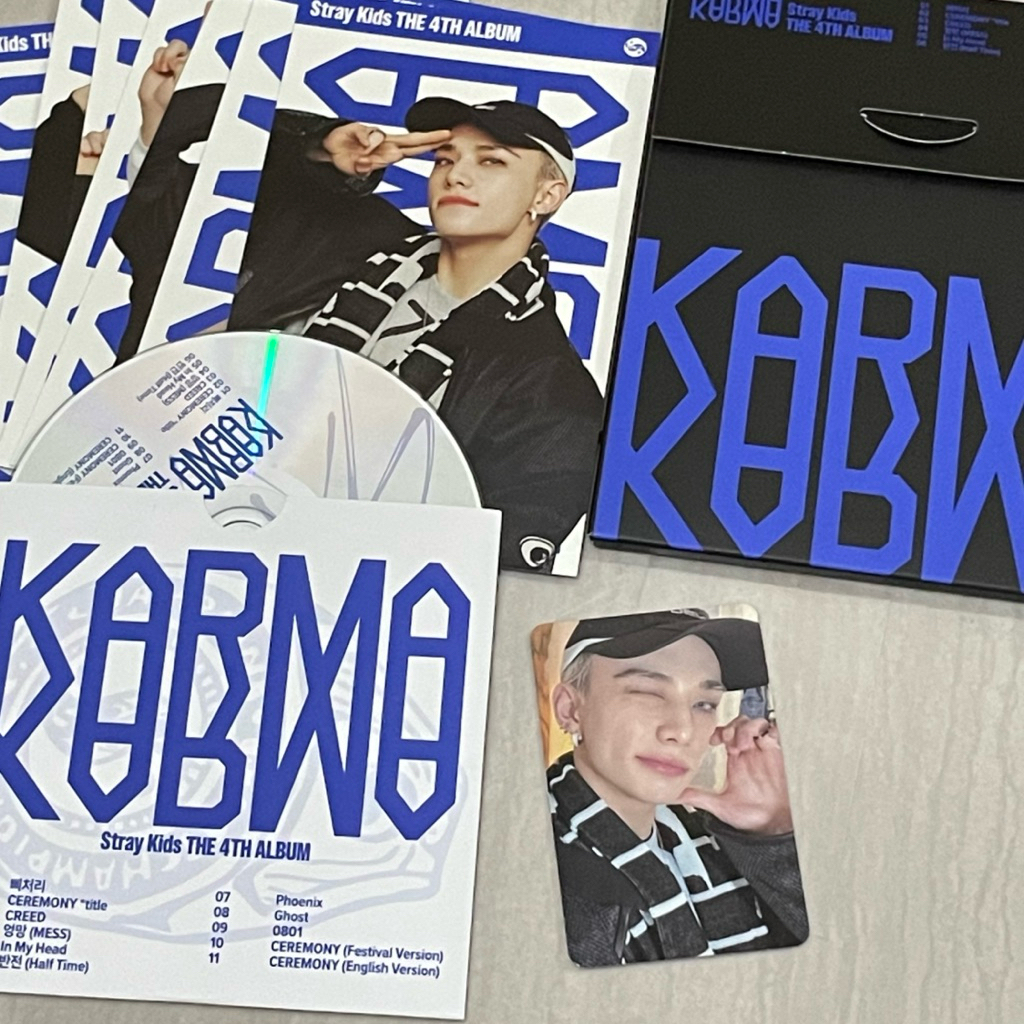 [ READY ] HYUNJIN COMPACT KARMA OFFICIAL PC HYUNJIN FULLSET