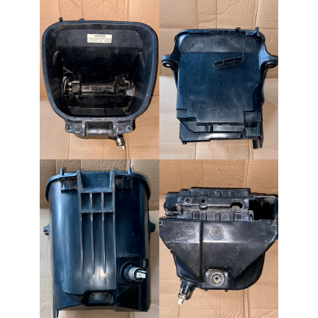 BOX BAGASI JOK MOTOR SUPRA X 125 FI INJEKSI K41 Second Original