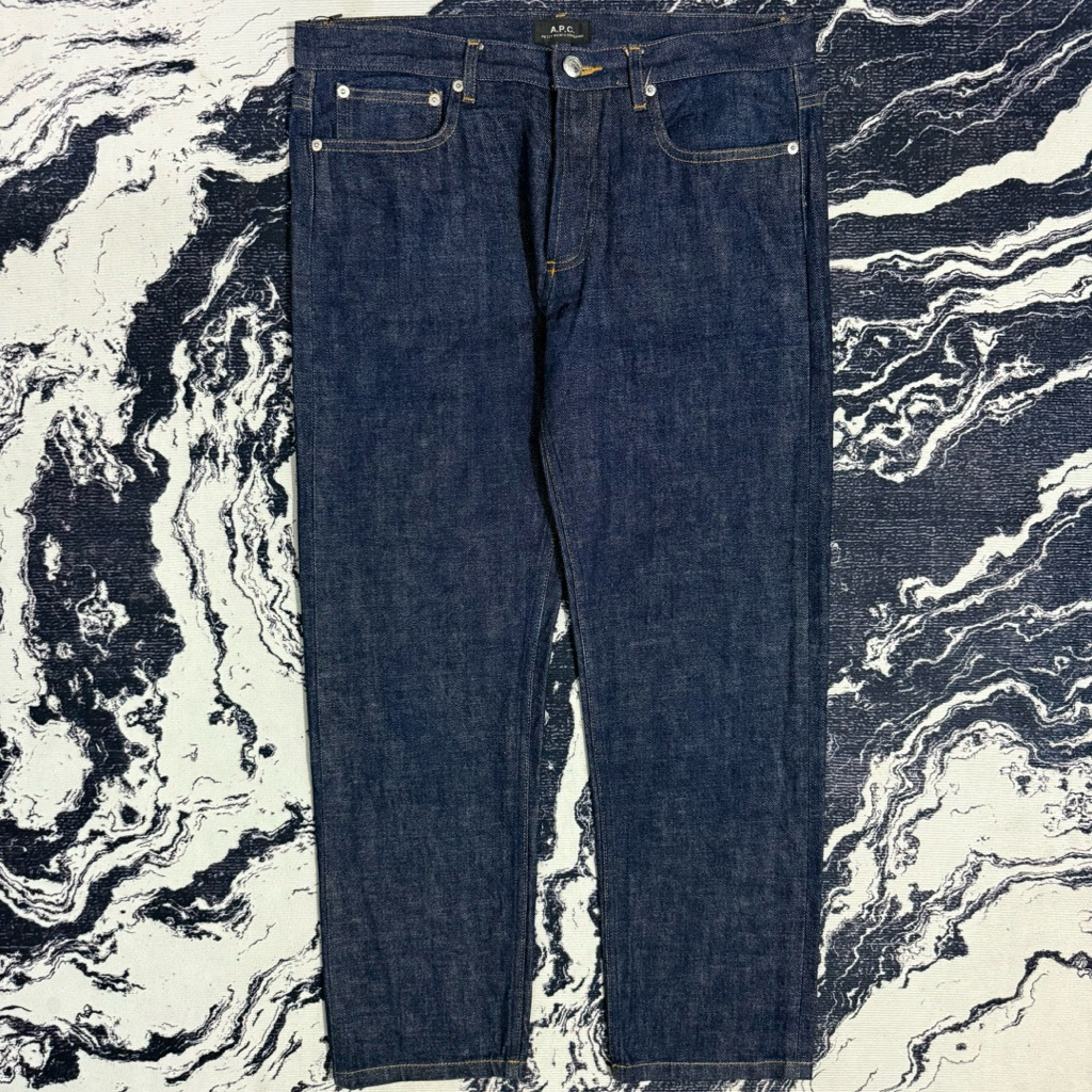 Apc red line selvedge jeans