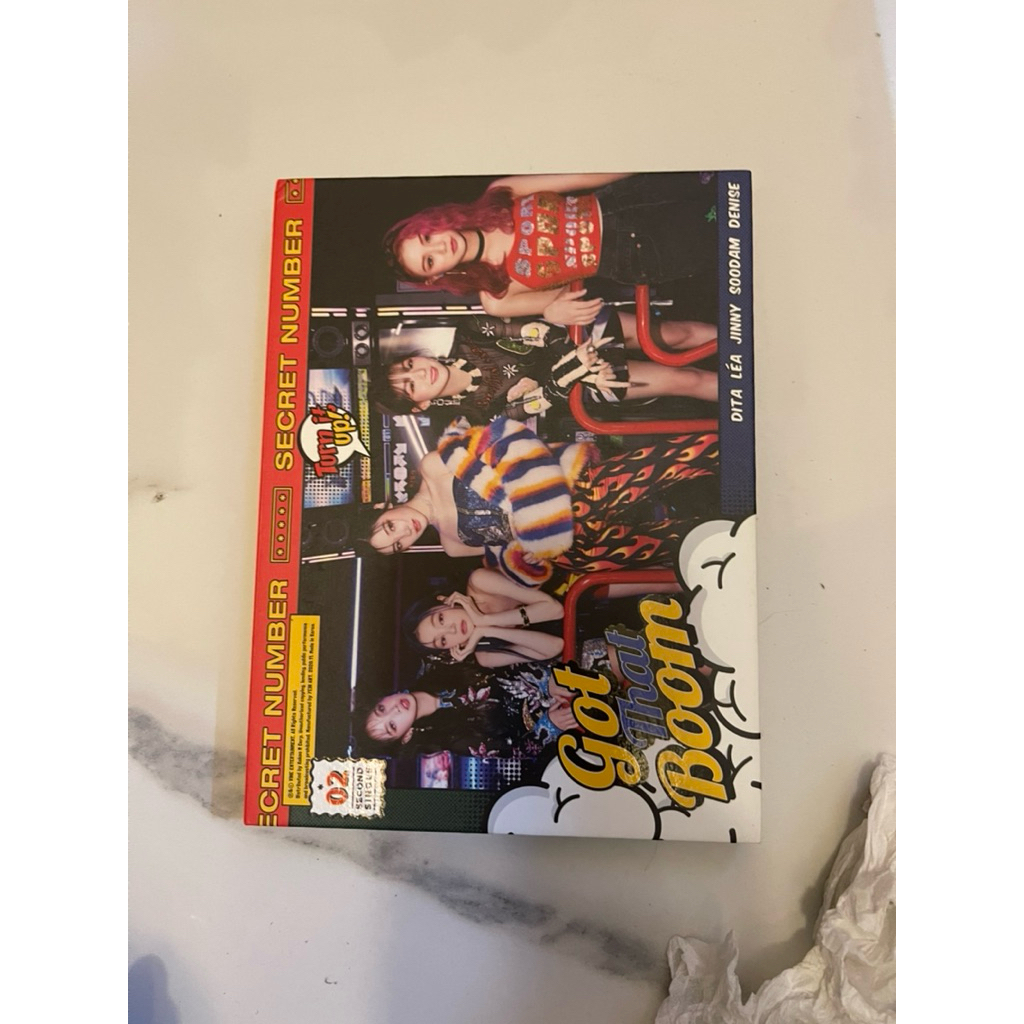 ALBUM SECRET NUMBER GOT THAT BOOM PRELOVED UNSEALED