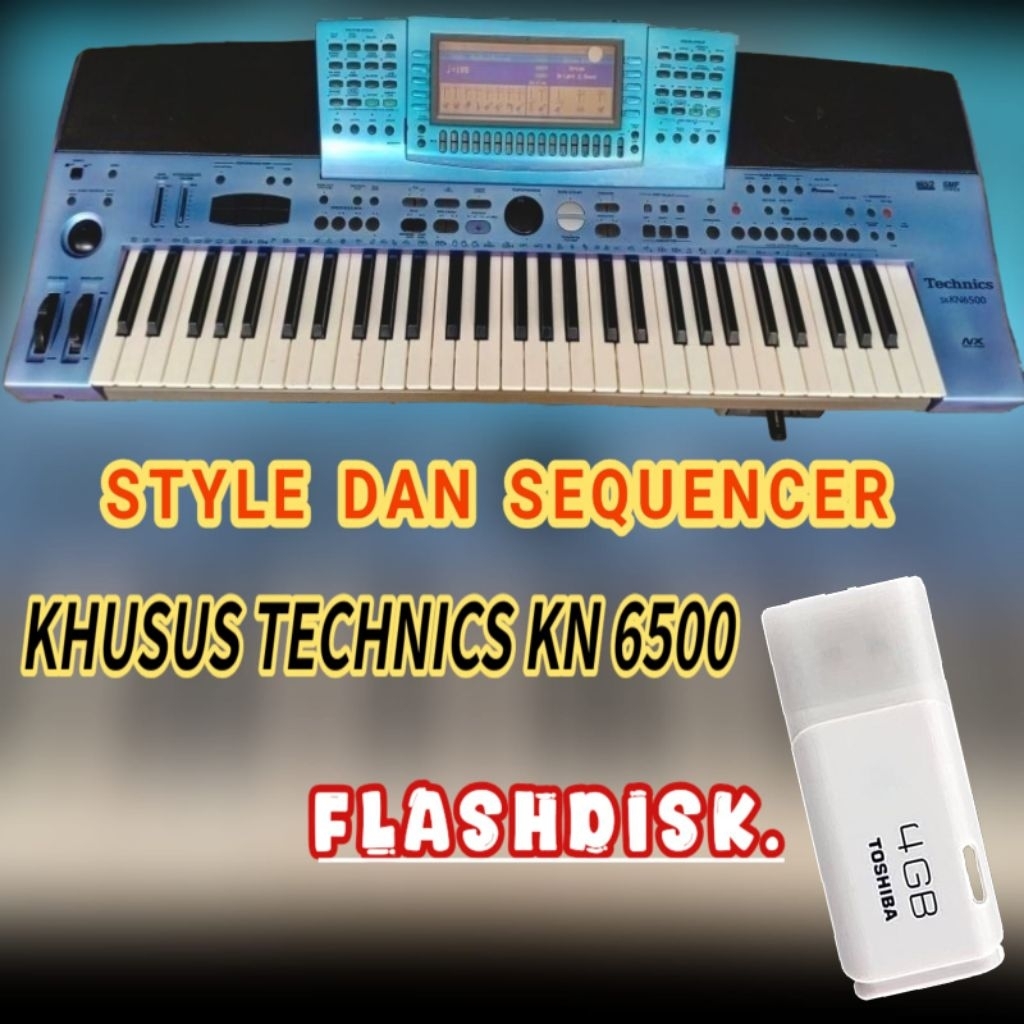 Flashdisk Keyboard Technics KN 6500