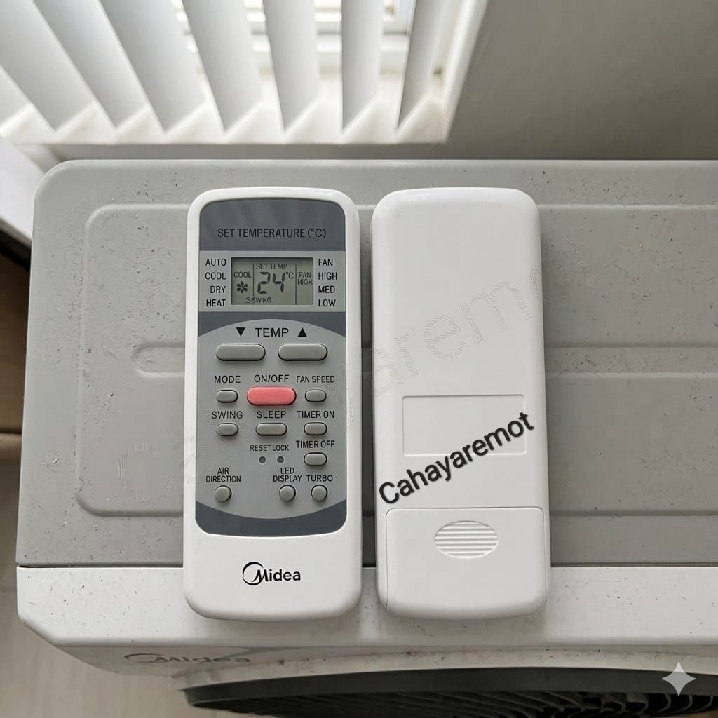 REMOT AC MIDEA R51M/E R15M/E R15M/BGCE