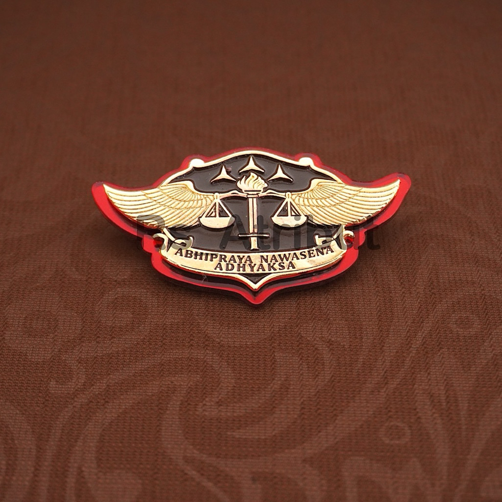 Pin Abhipraya Nawasena Adhyaksa Kejaksaan / Wing Abhipraya Adhyaksa Jaksa Ri Premium