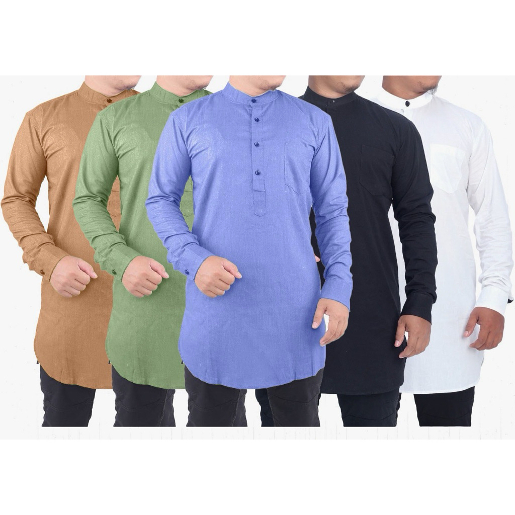 Baju koko Kurta Pakistan Lengan panjang