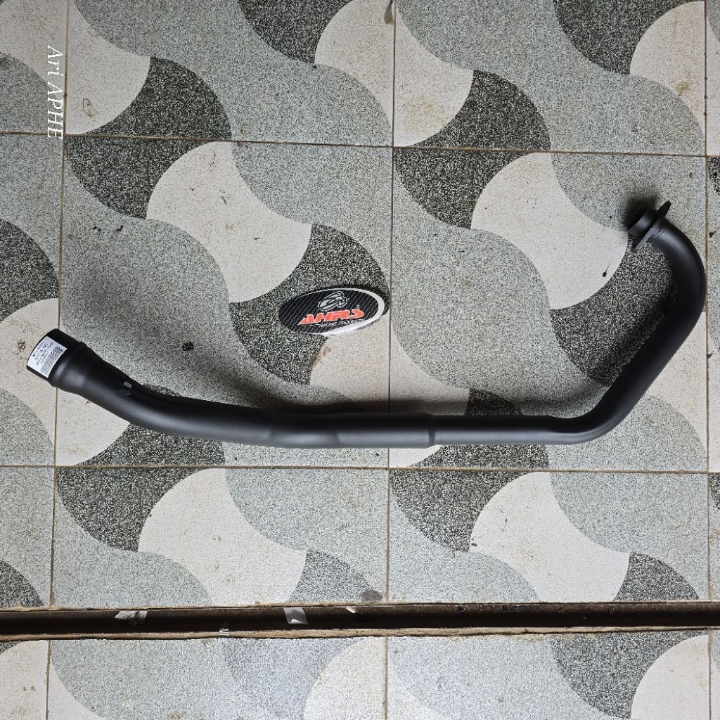 PROMO header pipa leher knalpot AHRS black CBR 150 LOKAL K45A