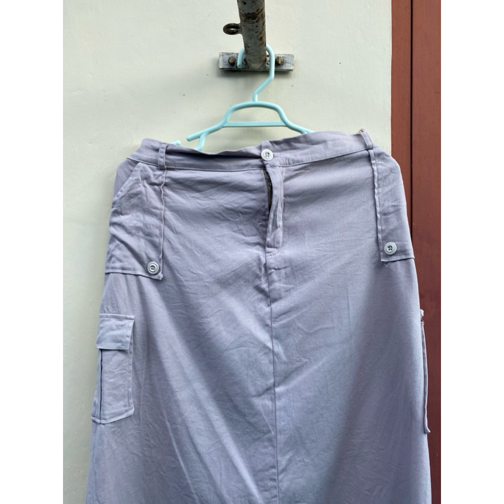 PL Rok Cargo Wanita Rok Skirt