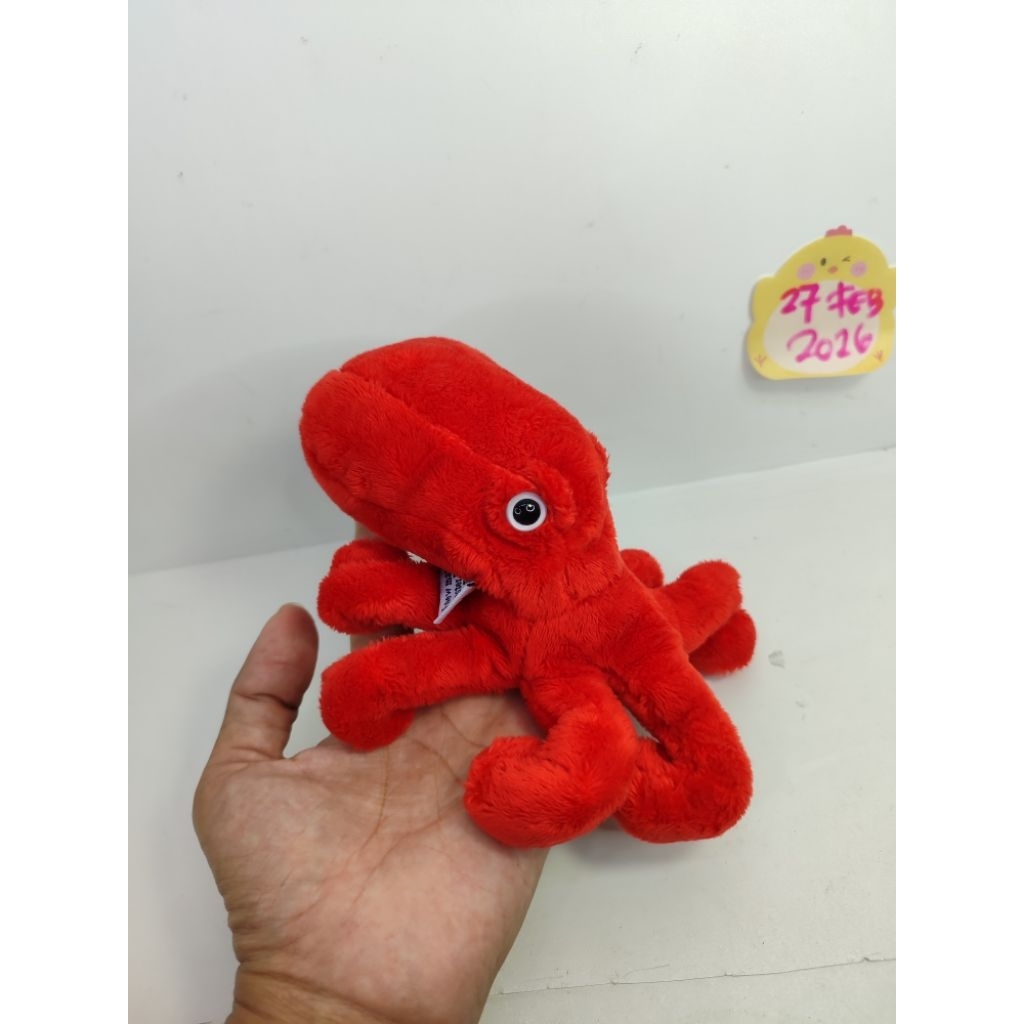 boneka gurita original bestever cumi cumi